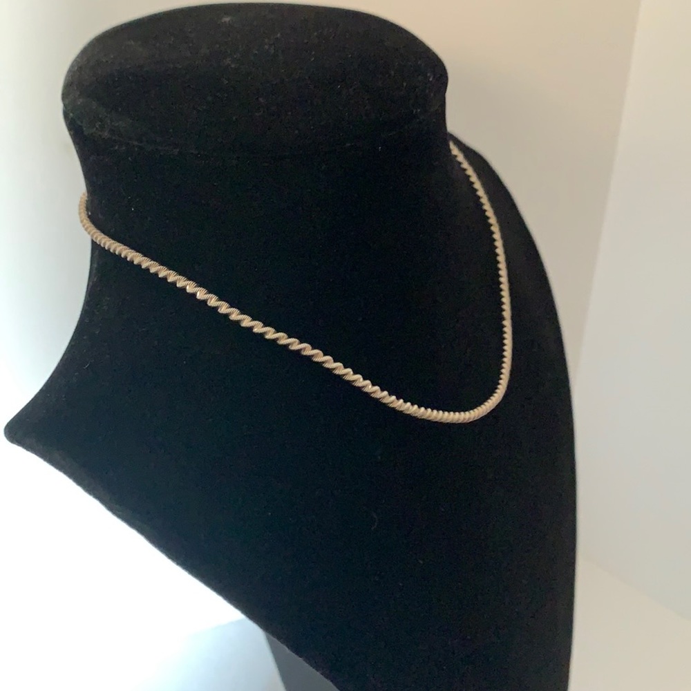 925 Sterling Silver Italian  Chain Necklace. - Picture 2 of 6